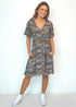 The Helen Dress - Mosaic Sky... dubai outfit dress brunch fashion mums